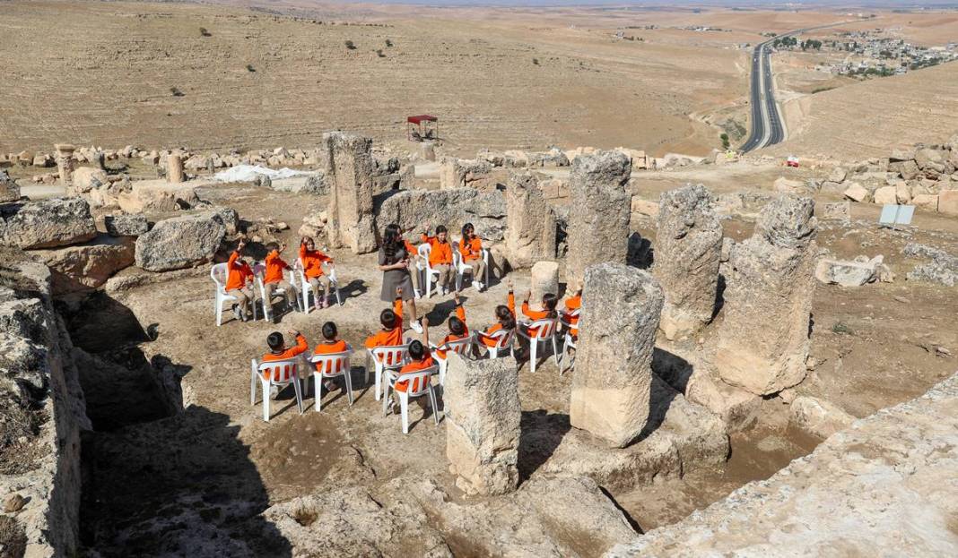 Diyarbakır Zerzevan’da öğrencilerle tarihe yolculuk 10