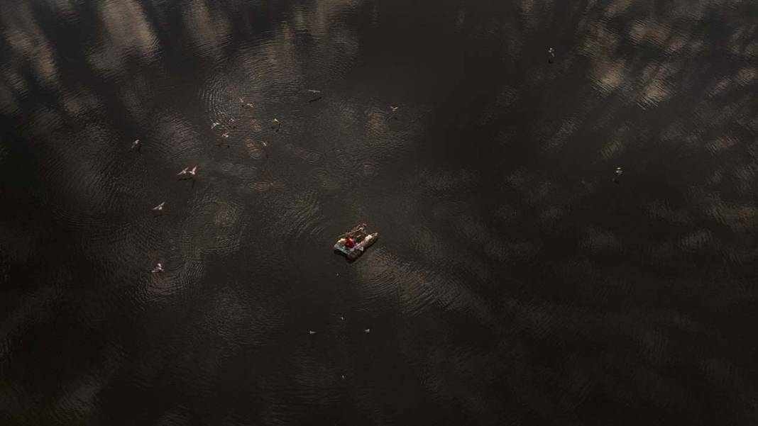 Diyarbakır Devegeçidi Çayı’nda günbatımında av 2