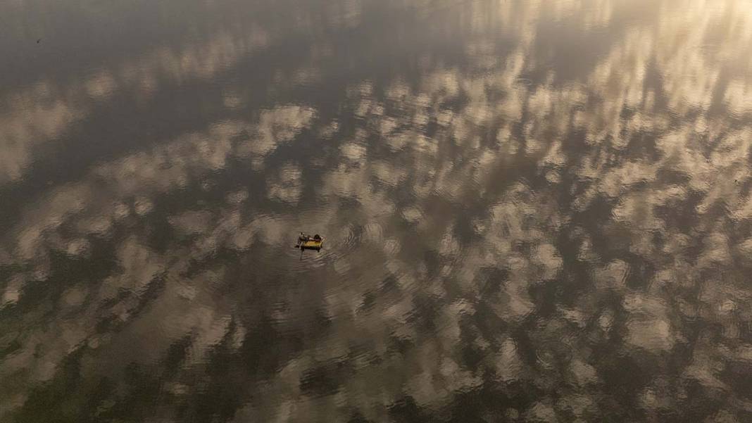 Diyarbakır Devegeçidi Çayı’nda günbatımında av 1