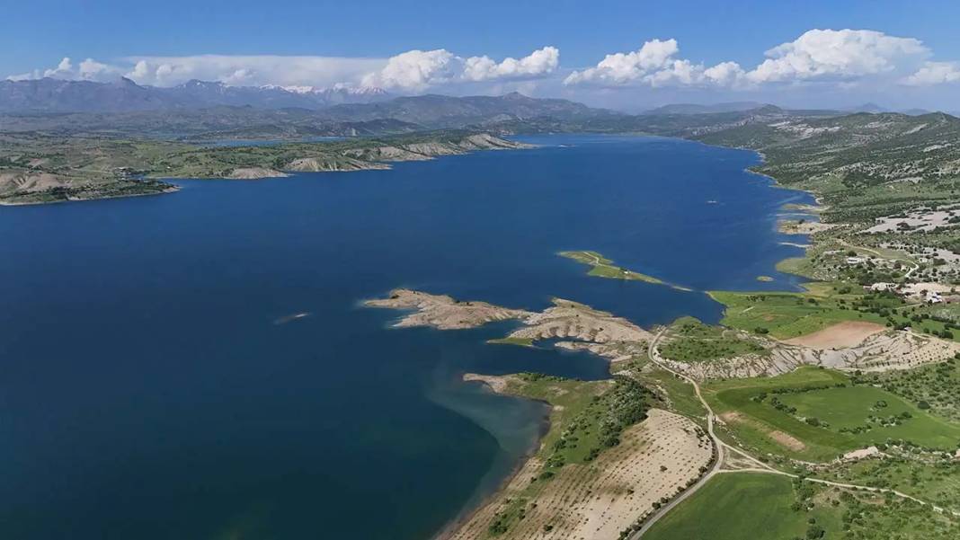 ‘Diyarbakır'ın Maldviler’i havadan görüntülendi 1