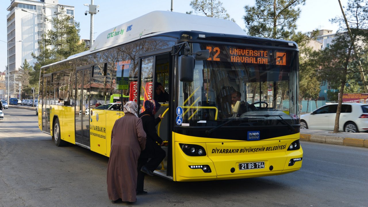 Diyarbakır Büyükşehir duyurdu: Ücretsiz ulaşım hizmeti