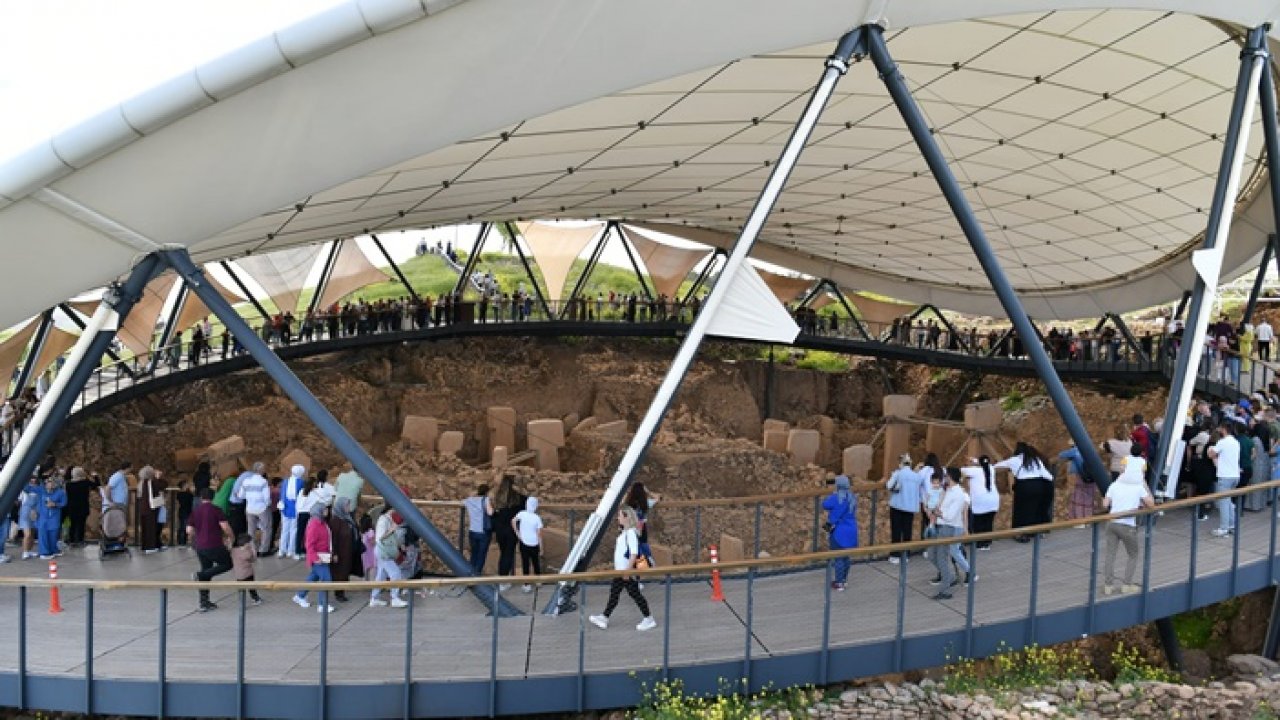 Göbeklitepe’ye bayramda 55 bin 573 ziyaretçi