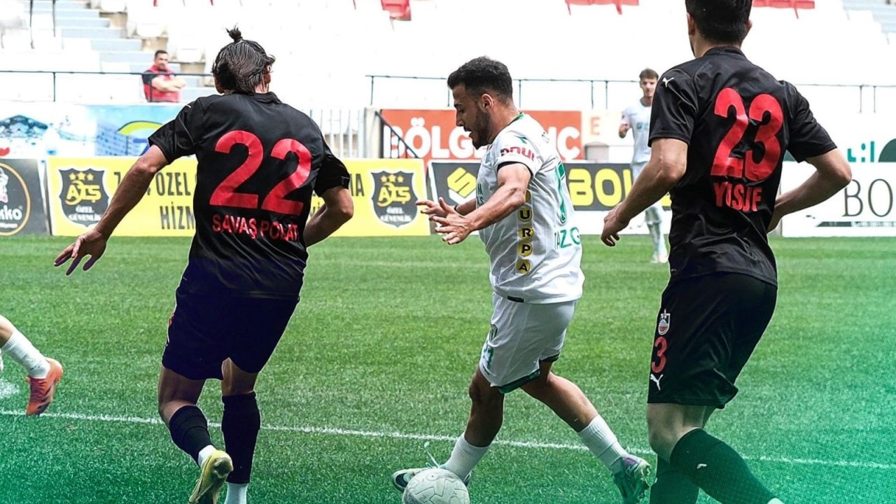 Diyarbakır’da ‘zırhlı’ maç: Diyarbekirspor Bursa’yı eli boş gönderdi