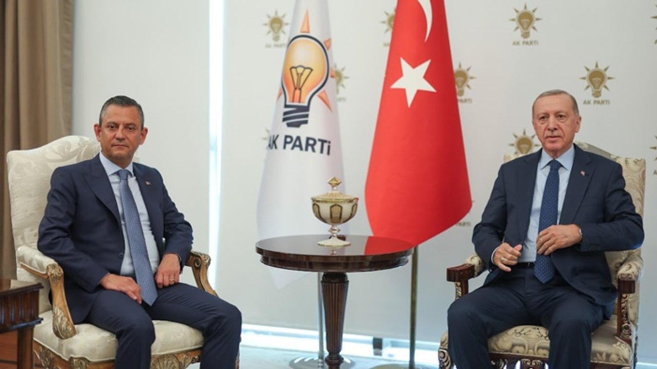 Erdoğan Özel görüşmesinin detaylar belli oldu
