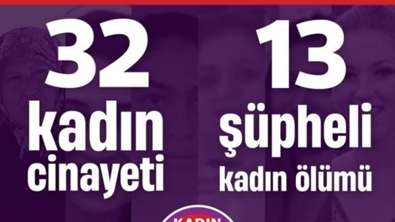 Nisan ayında 32 kadın cinayeti