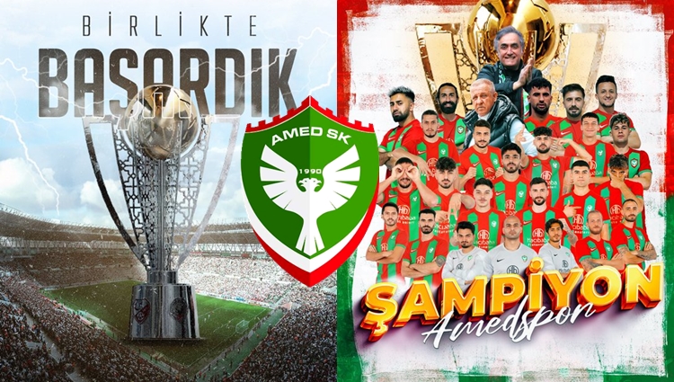 Moralleri düzelten açıklama: Günü değişti, Amedspor’a yakışır kutlama olacak