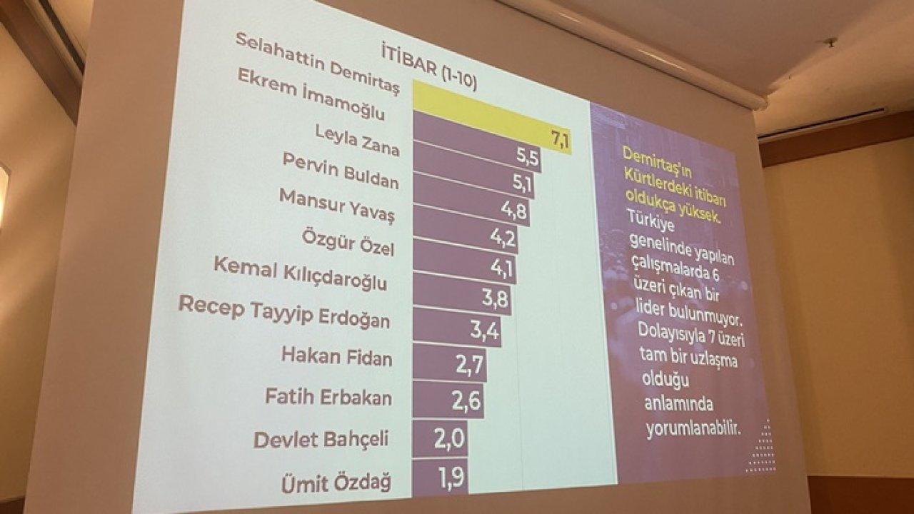 Anket: İşte Kürtlere göre "Demirtaş'tan sonra en itibarlı siyasetçi"