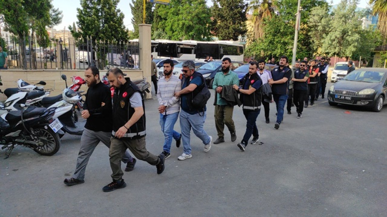 DEAŞ operasyonundaki 44 şüpheli adliyeye sevk edildi