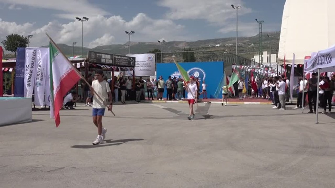 3. Uluslararası Cudi Cup Tenis Turnuvası başladı