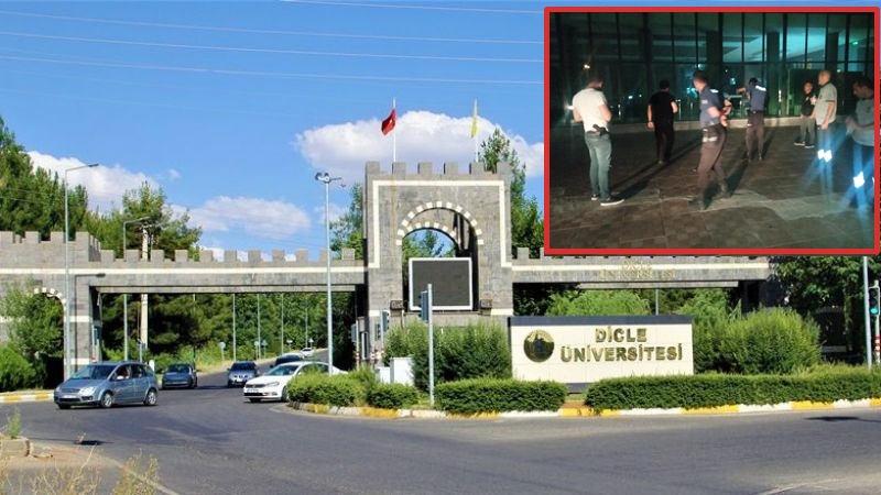 Diyarbakır Dicle Üniversitesi’ne silahlı saldırı