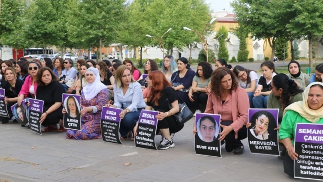 Diyarbakır’da kadın cinayetleri protestosu
