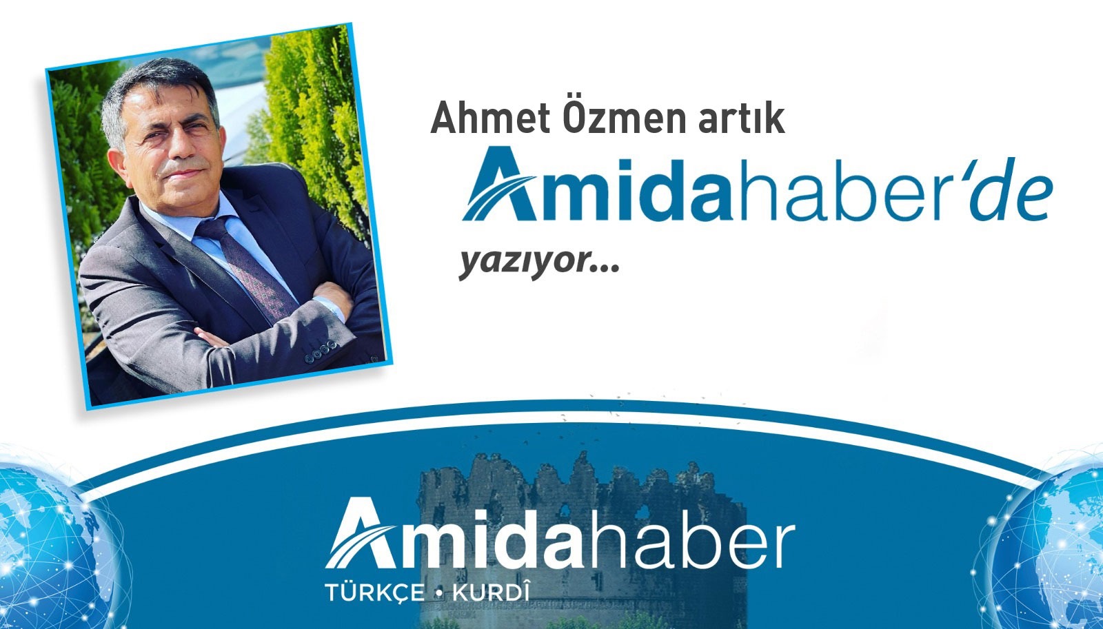 Eğitimci Ahmet Özmen Amida Haber’de