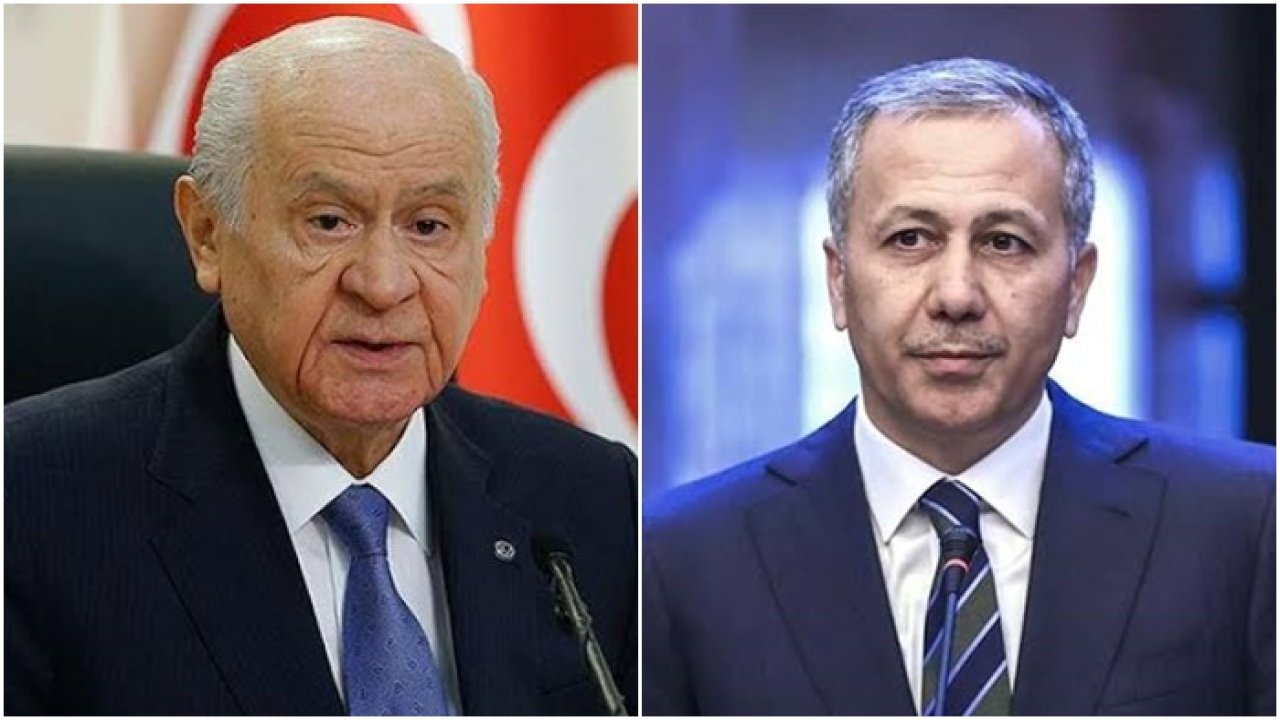 İçişleri Bakanı Bahçeli ile görüştü