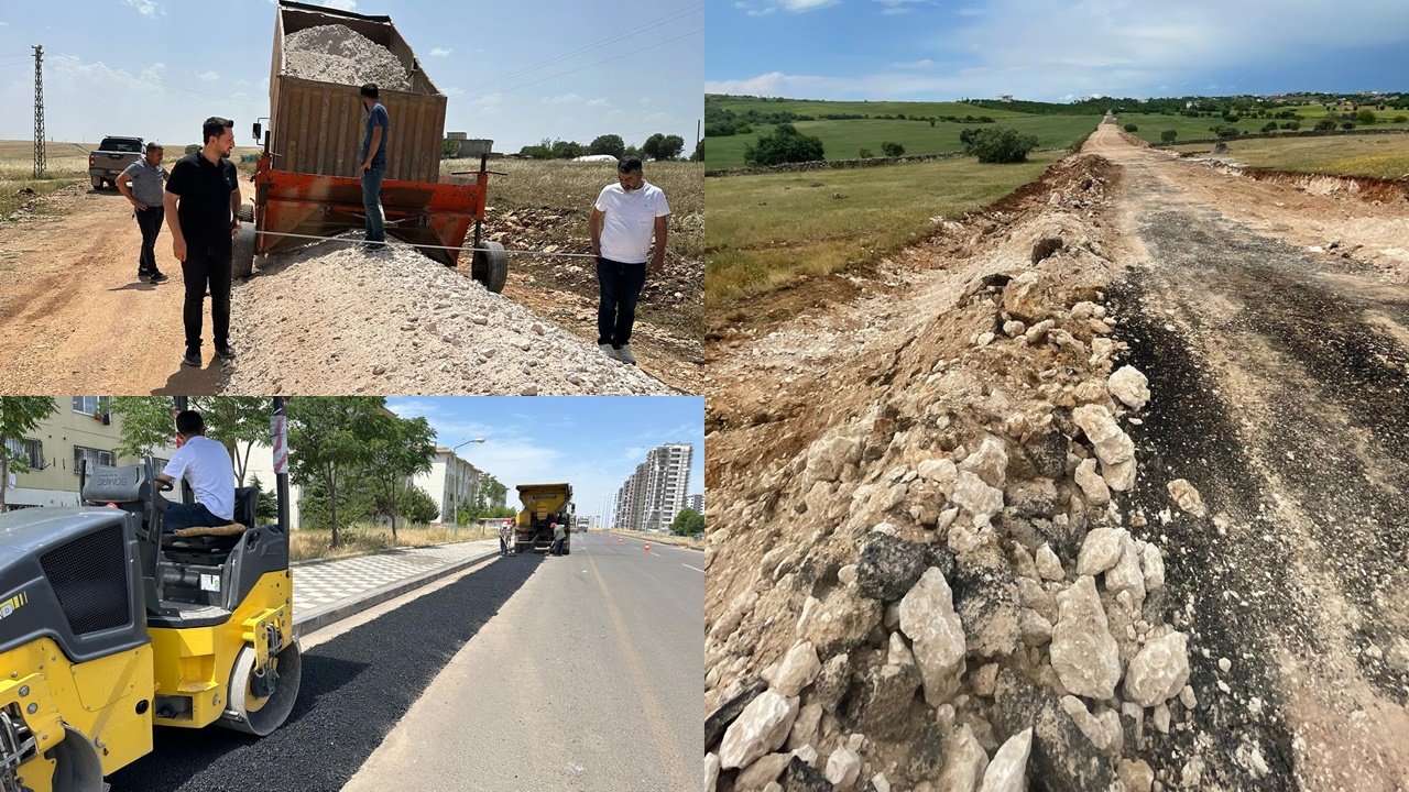 Diyarbakır’ın 17 ilçe kırsalında yol bakım çalışması