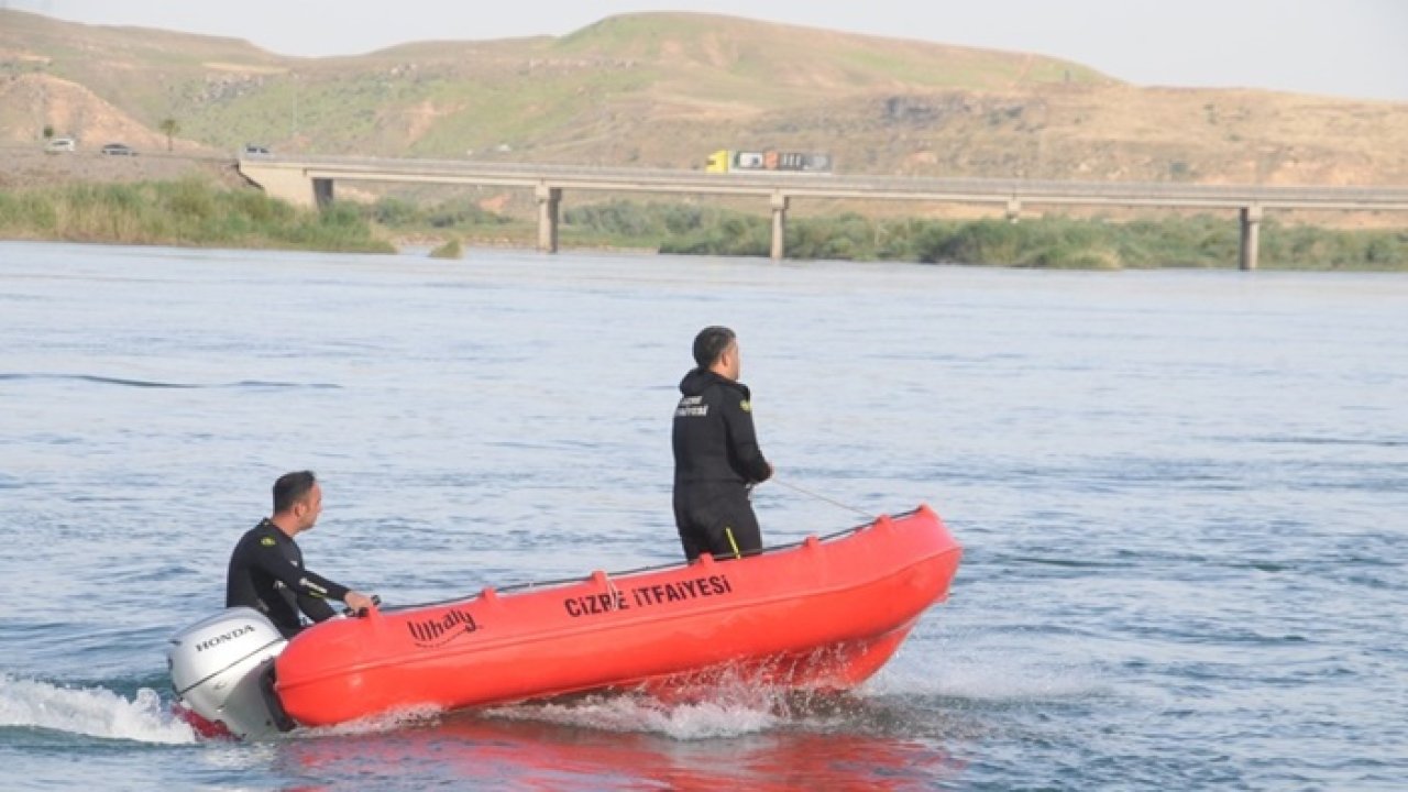 Dicle Nehri'nde kayıp iddiası: Ekipler harekete geçti