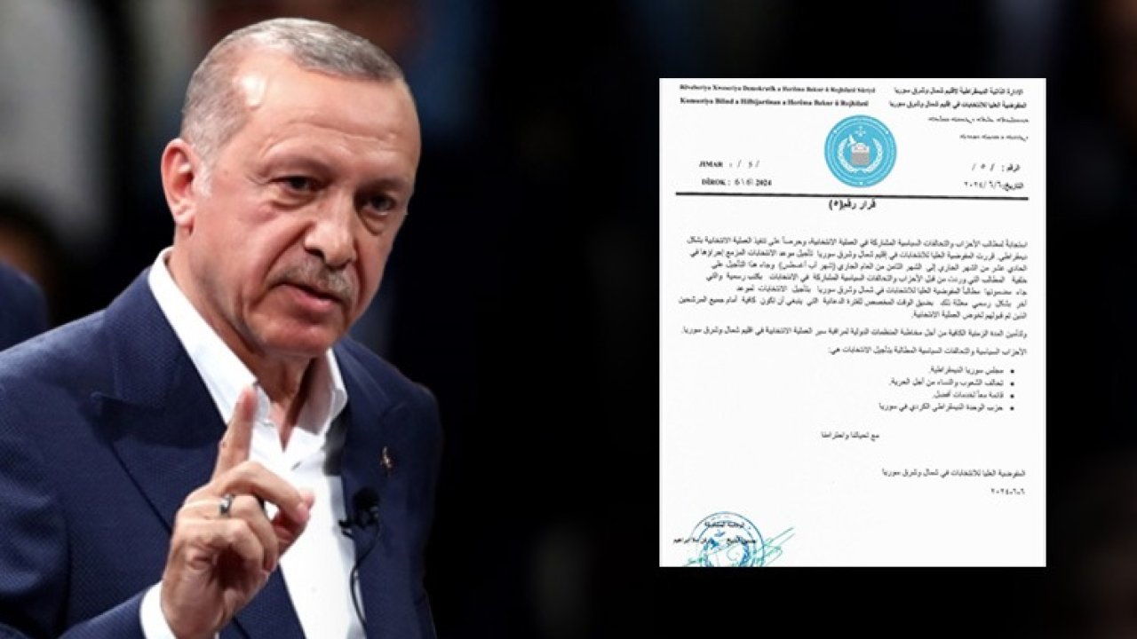 Cumhurbaşkanı Erdoğan uyarmıştı: Suriye'deki seçimler ertelendi