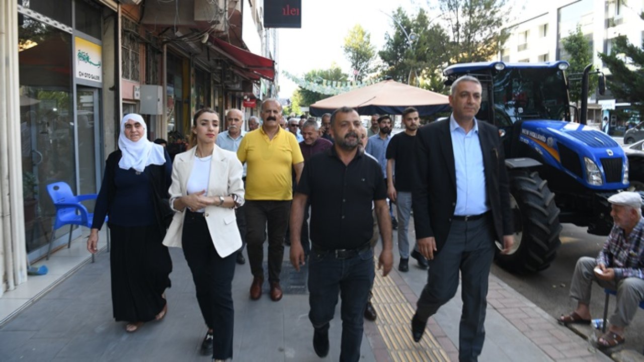 Diyarbakır Bismil’de kayyım protestosu