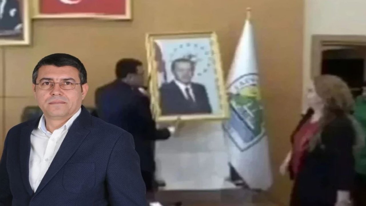 Erdoğan’ın fotoğrafını indiren başkandan açıklama! Ne dedi?