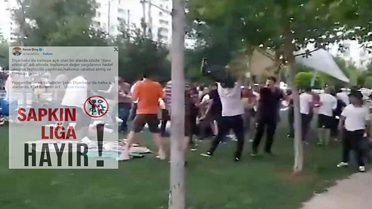 HÜDA PAR’dan Diyarbakır’da dansçılara saldırı açıklaması: Sapkınlığa Hayır!
