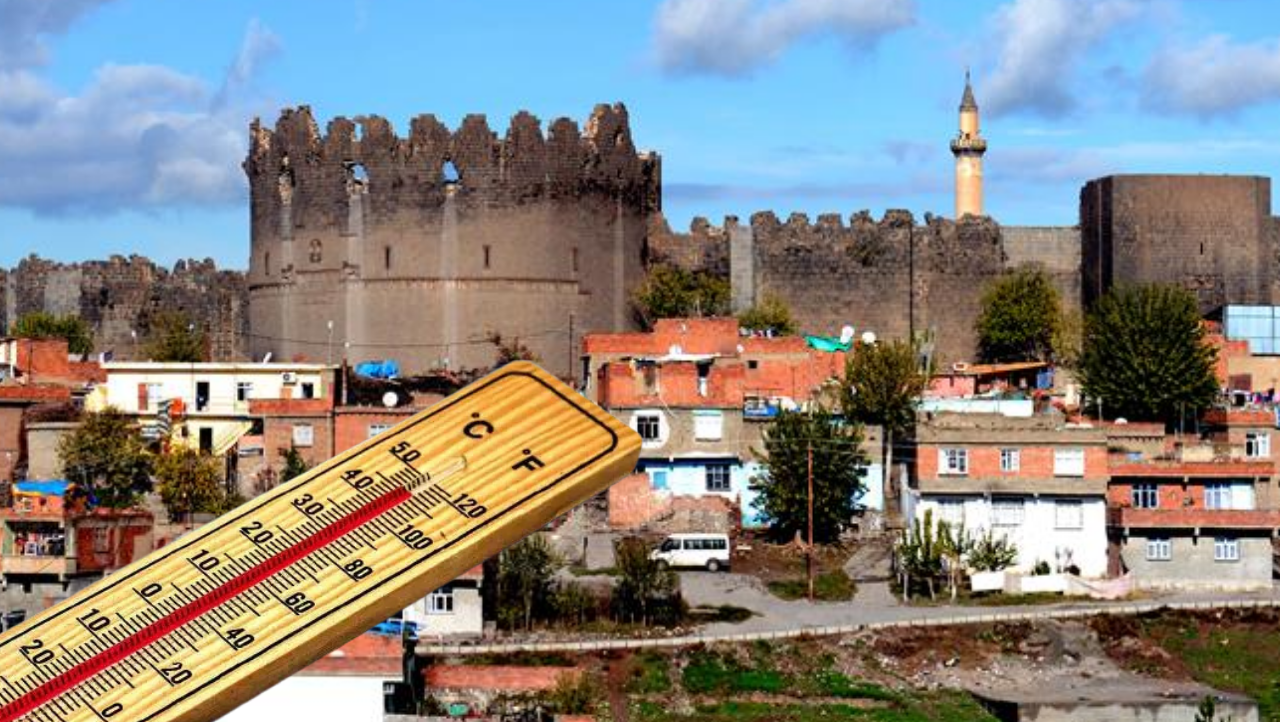 Diyarbakır’da havalar ısınıyor: Yangın var!