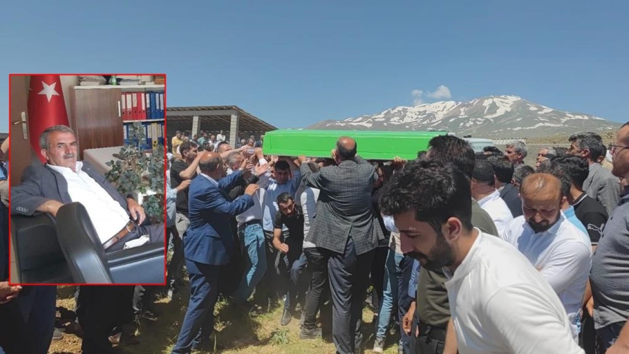 Hayatını kaybetmişti: AK Partili başkan Kürtçe ağıtlarla toprağa verildi