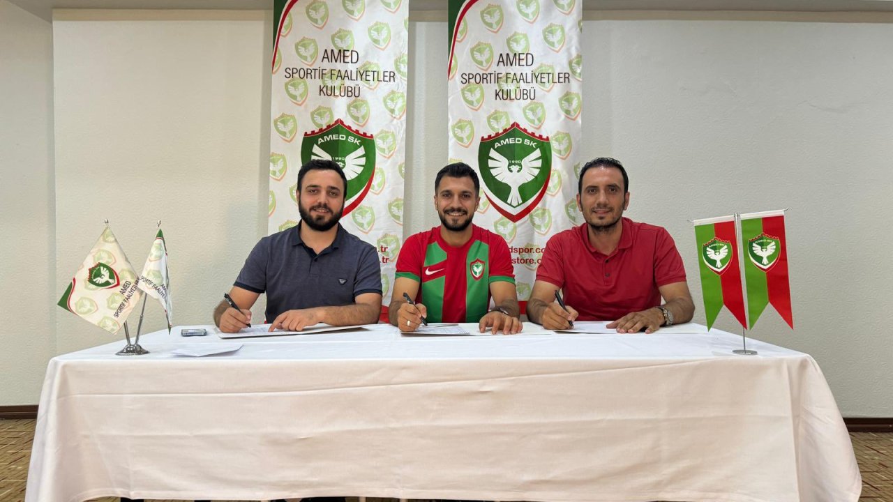 Amedspor’da iç transfer: Oktay Aydın’la bir yıllık anlaşma imzalandı