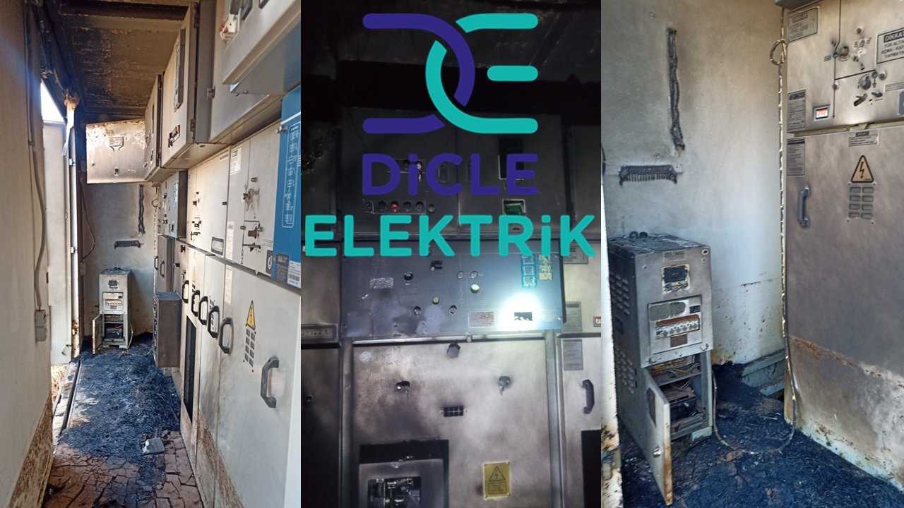 Dicle Elektrik: Trafo kundaklandı, 1 milyonluk hasar oluştu