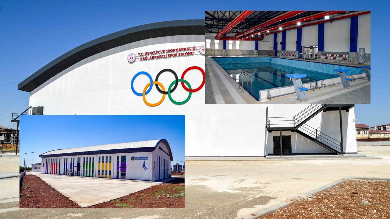 Diyarbakırlılara müjde: Yeni spor salonu ve yarı olimpik yüzme havuzu açılıyor