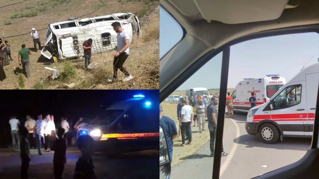 Diyarbakır’da iki ayrı kaza: 3’ü ağır 19 yaralı