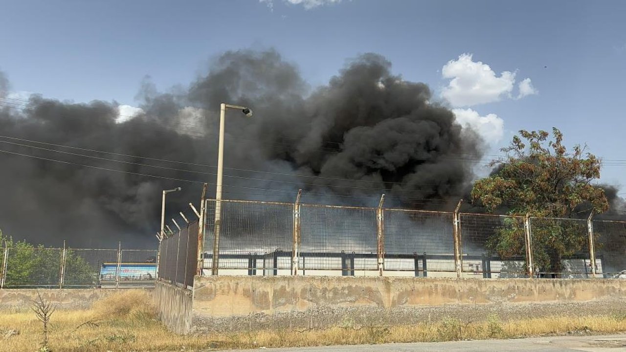 Malatya’da çıkan konteyner yangını kontrol altına alındı