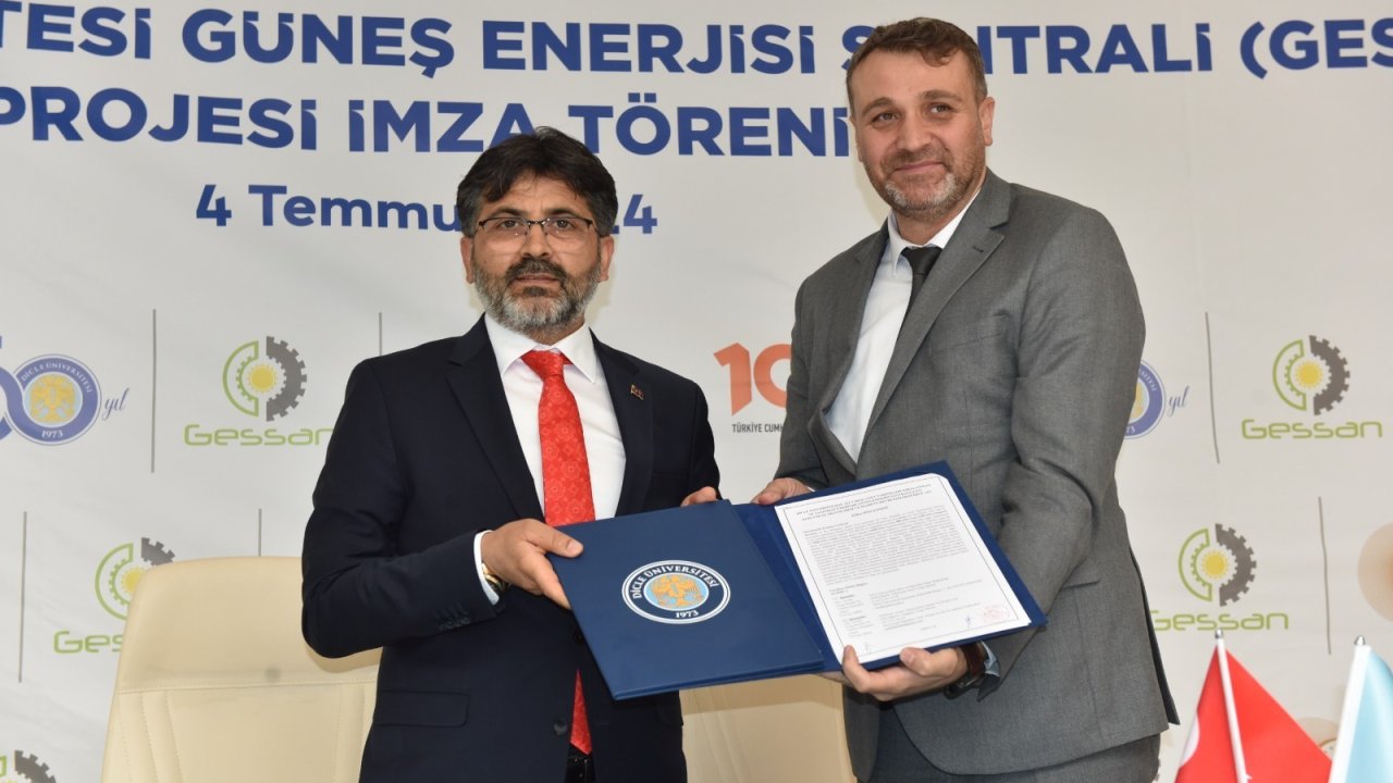 Diyarbakır’da protokoller imzalandı: Dicle Üniversitesi yenilenebilir enerjiye geçiyor