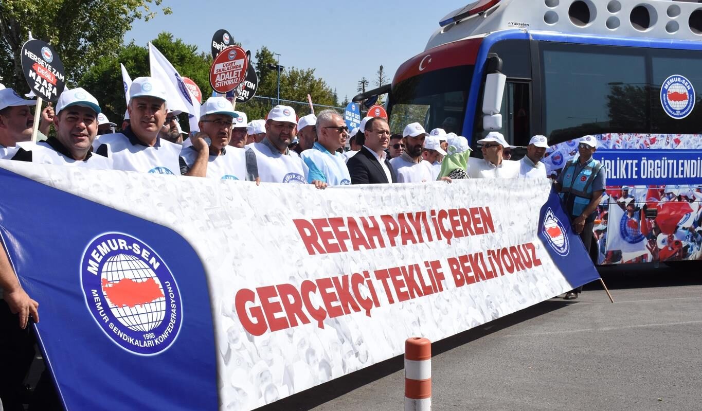 Memur-Sen'den Türkiye genelinde eylem