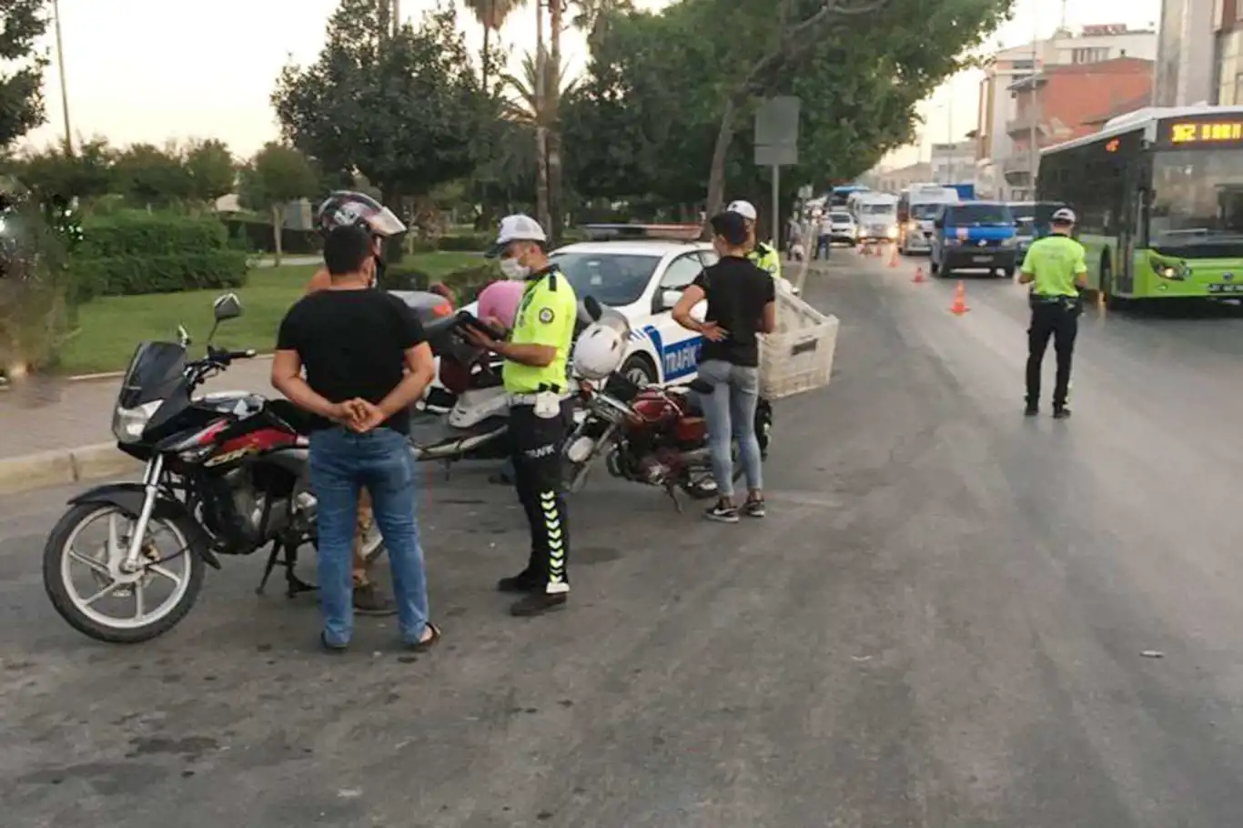 Ülke genelinde motosiklet ve motorlu bisiklet denetimi