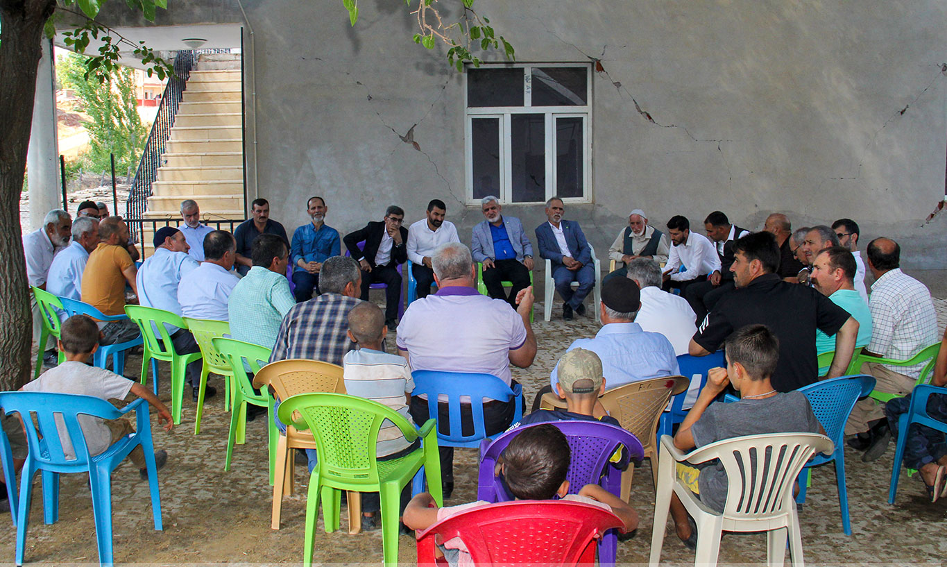 HÜDA PAR Diyarbakır İl Başkanı Turgut: Hayatlarını hala çadırda geçirmek zorunda kalan depremzedeler var