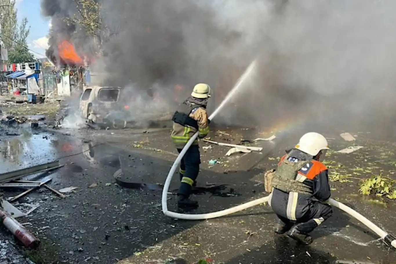 Kostantinivka'ya düzenlenen füze saldırısı: 16 ölü