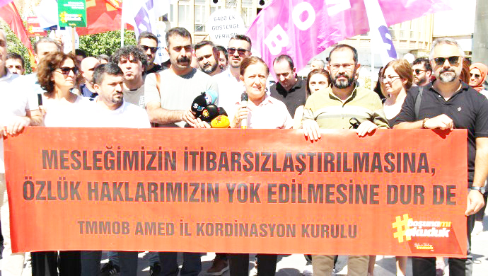 TMMOB: Meslek itibarımızın yok edilmesine müsaade etmeyeceğiz