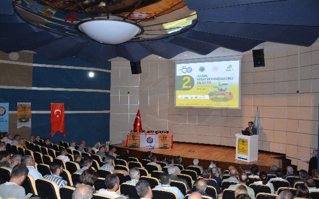 Dicle Üniversitesi’nde  2. Ulusal Hasat Mekanizasyonu çalıştayı