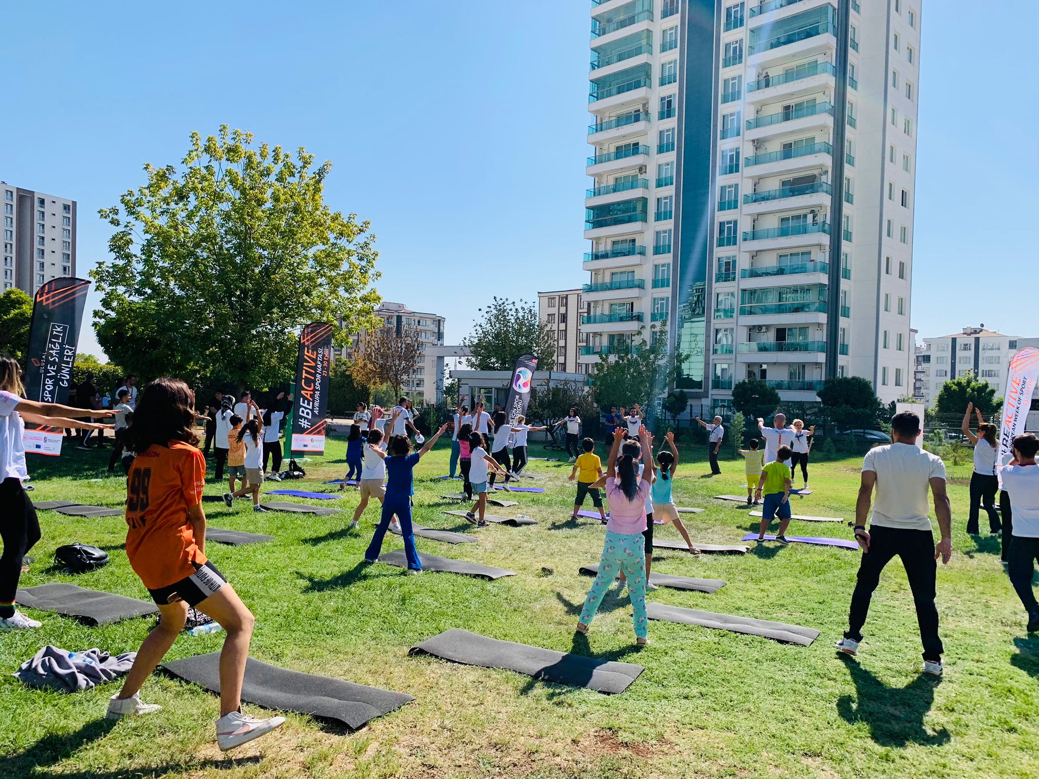 Diyarbakır’da Avrupa Spor Haftası etkinlikleri Step Aerobikle son buldu