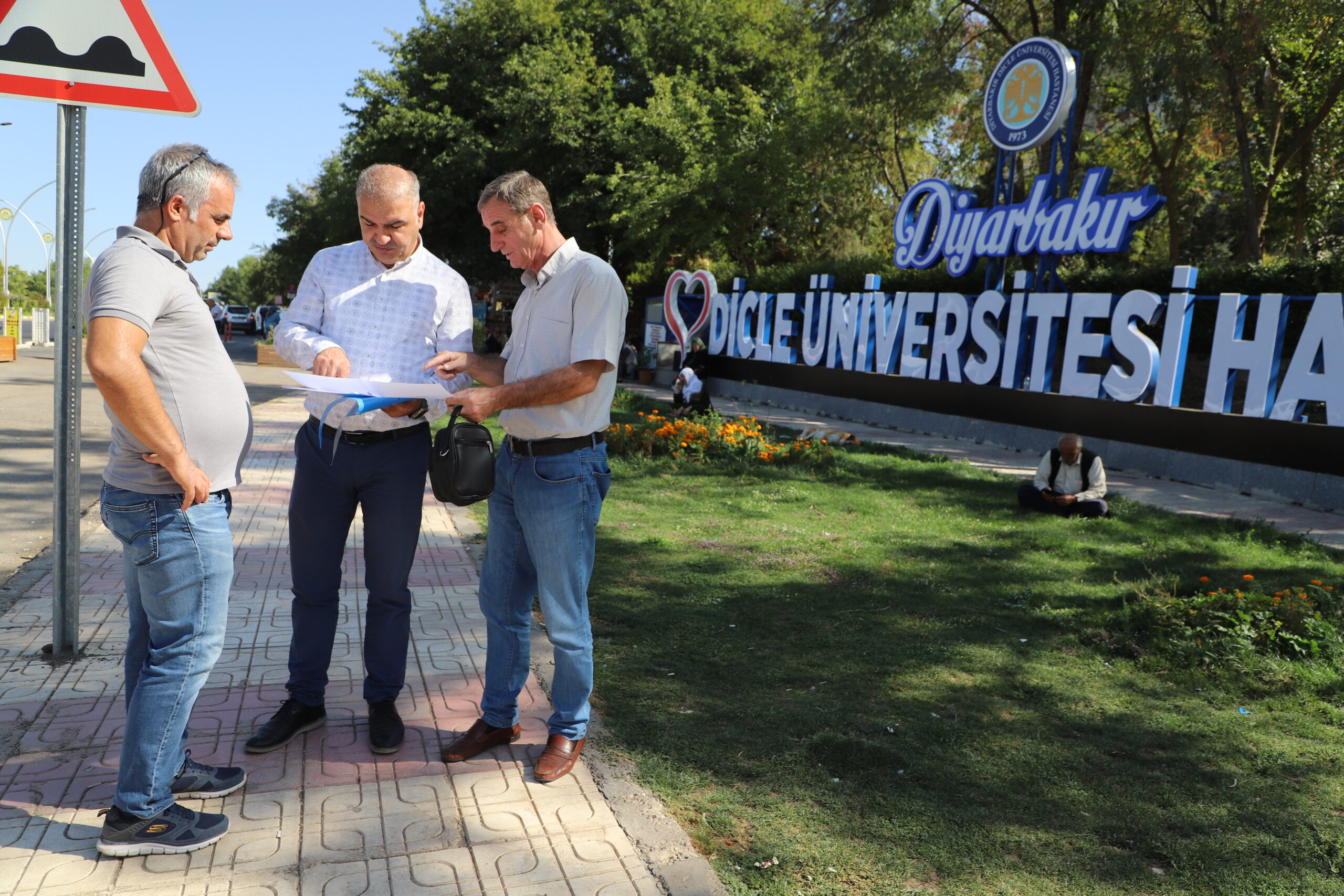 Dicle Üniversitesi Hastanelerine içme suyu hattı