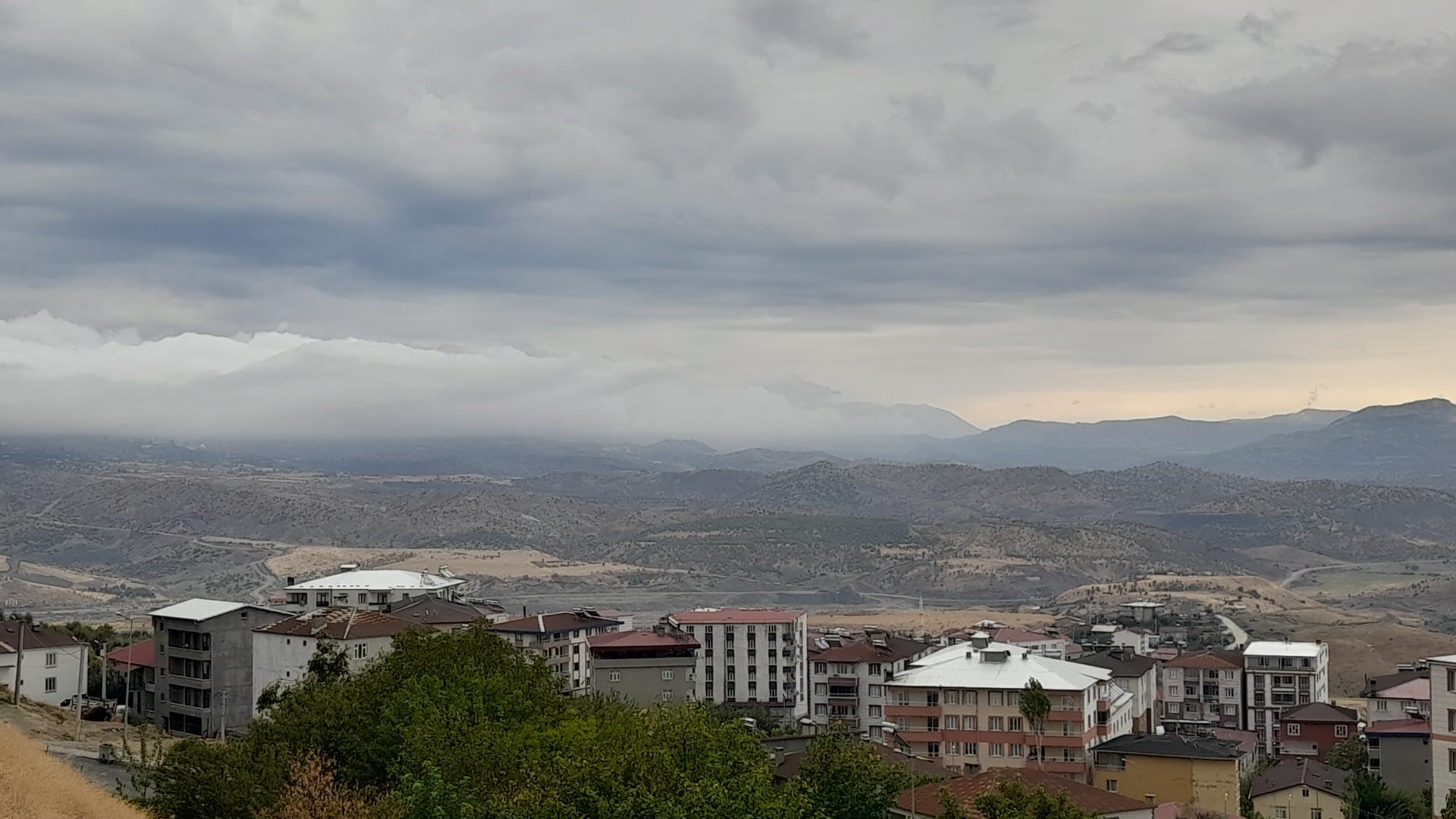 Kulp'ta  oluşan sisin ardından  görsel şölen