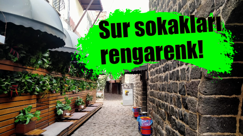 Sur sokakları rengarenk!