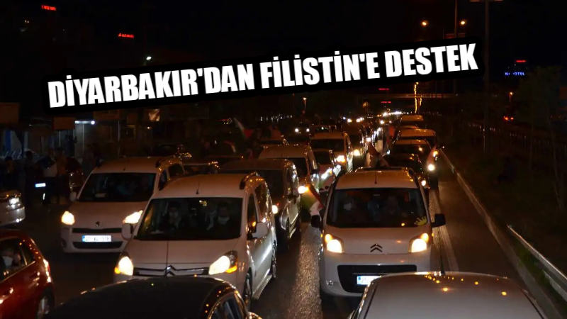 Diyarbakır'da Filistin'e destek verilecek