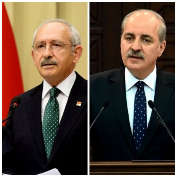 TBMM Başkanı Kurtulmuş, CHP Genel Başkanı Kılıçdaroğlu ile görüştü