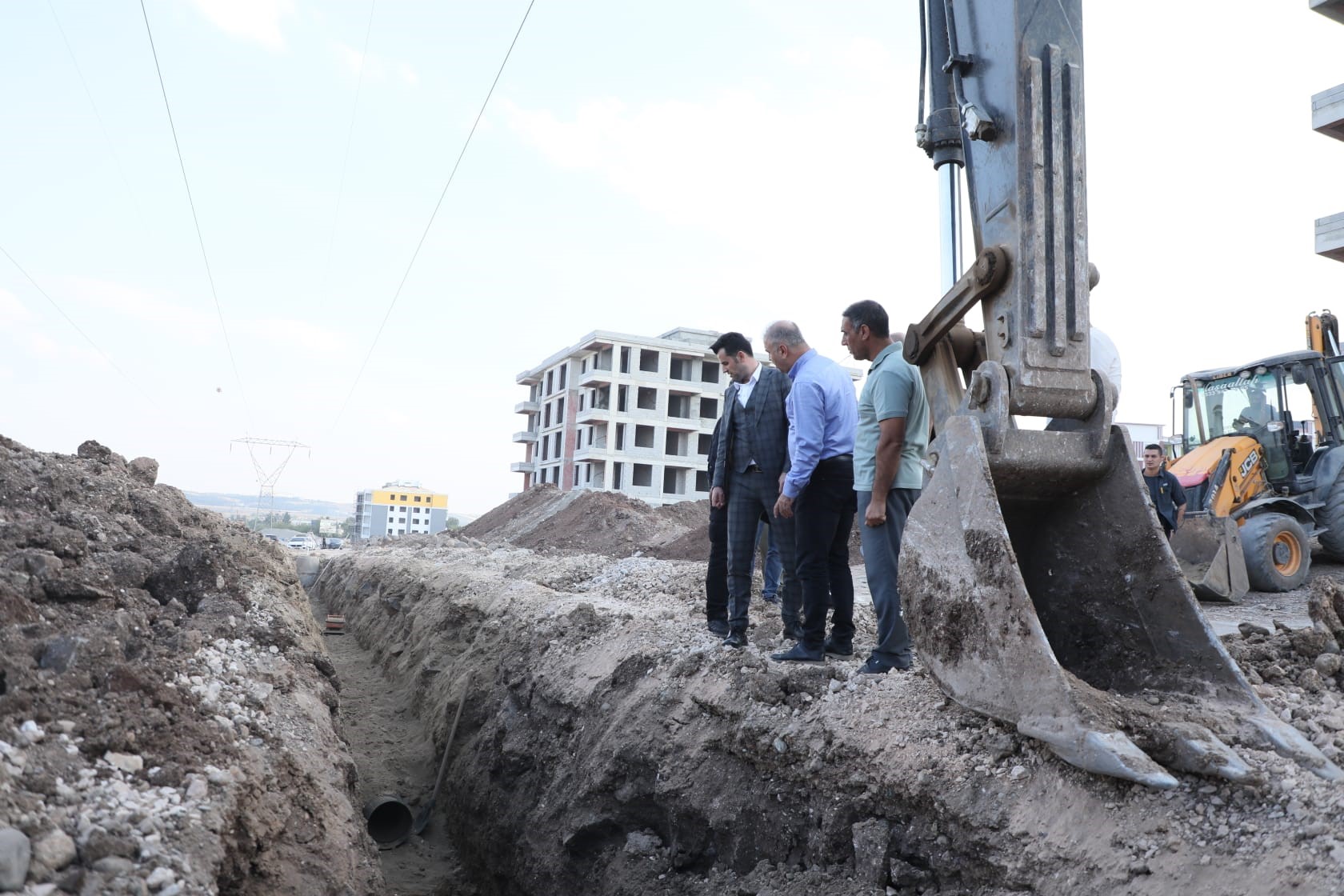 Yenişehir'de içme suyu ve kanalizasyon çalışmaları devam ediyor