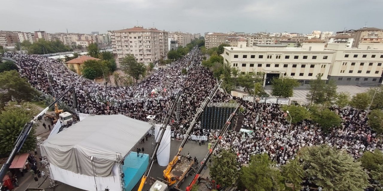 Diyarbakır’da Aksa Tufanı'na destek mitingi