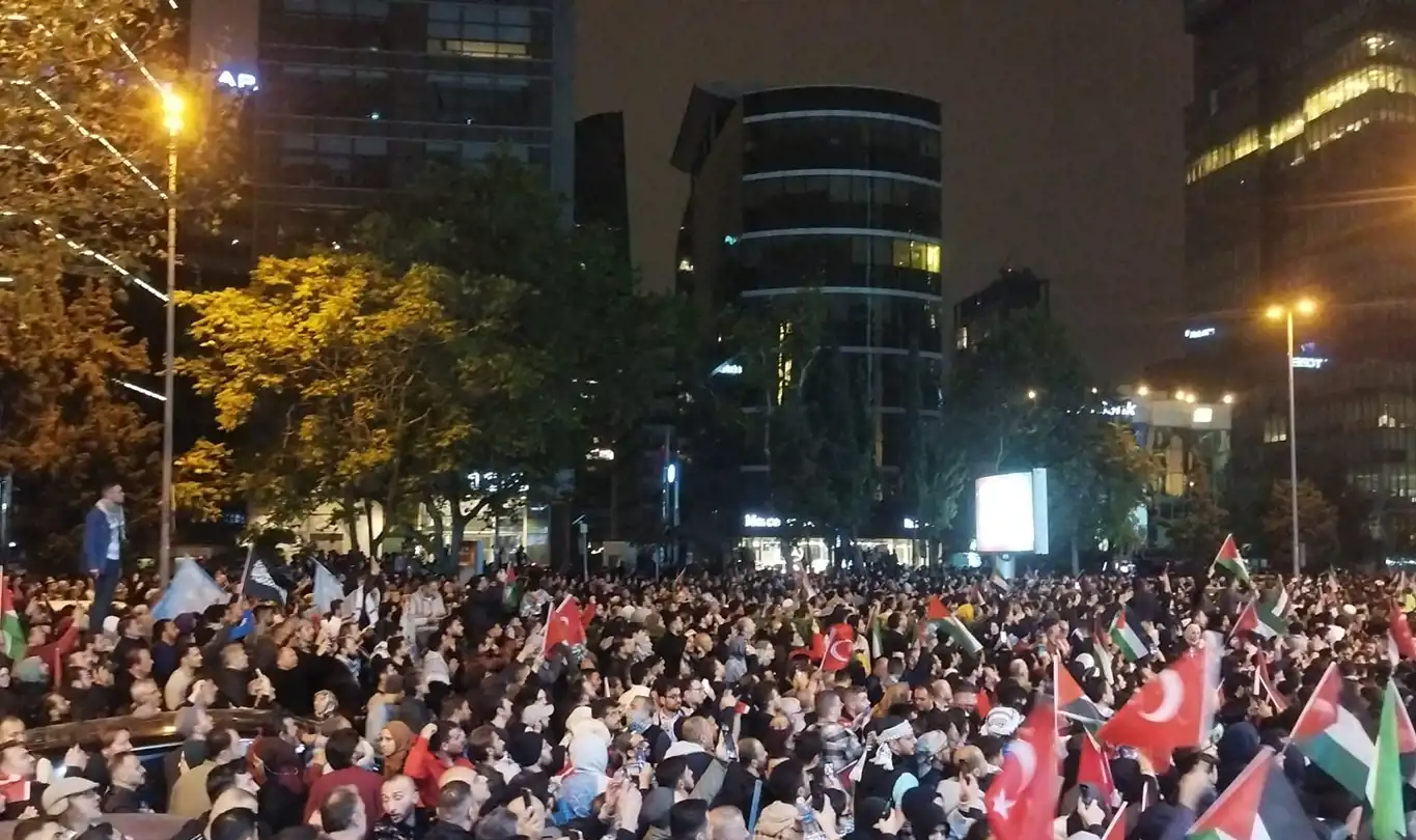 İstanbul'da İsrail'i protesto eden 1 kişi hayatını kaybetti