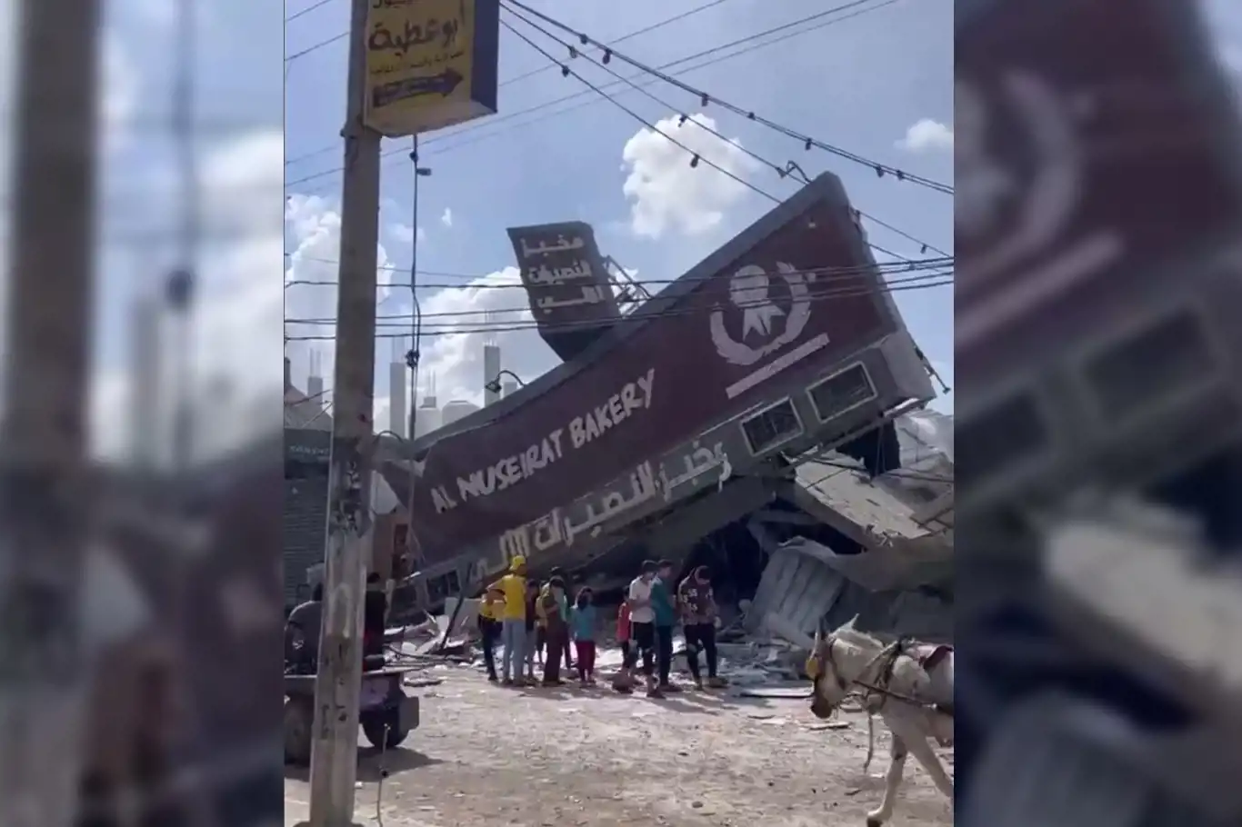 İsrail binlerce kişinin ekmek temin ettiği fırını bombaladı