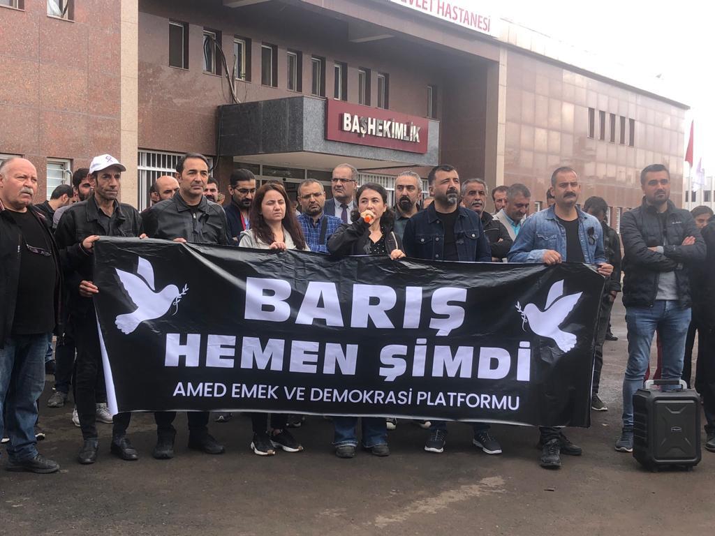 KESK Diyarbakır: 17 Ekim’in insanlık tarihine soykırım günü olarak geçti!