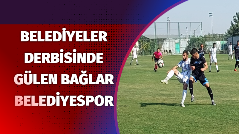 Belediyeler derbisinde gülen Bağlar Belediyespor