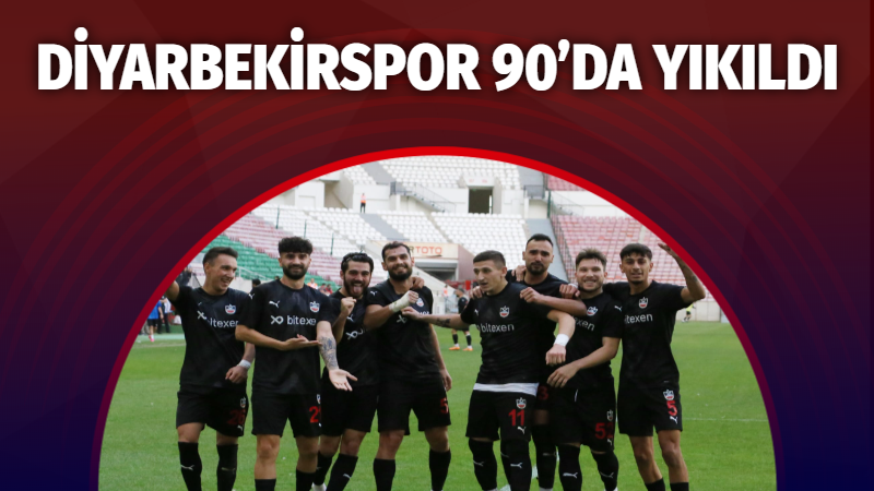 Diyarbekirspor 90’da yıkıldı